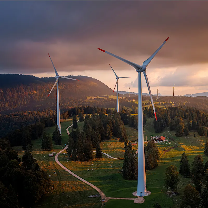 Eoliennes de Sainte-Croix