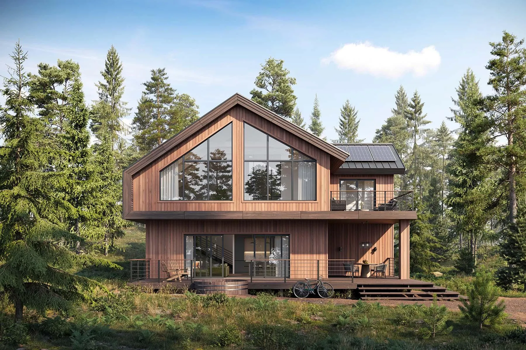 Maison en bois