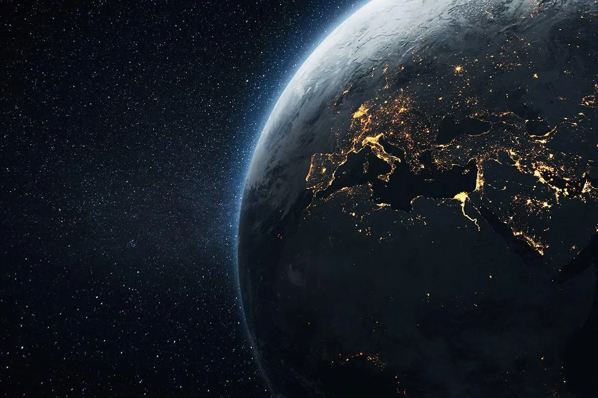 Terre vue de l'espace